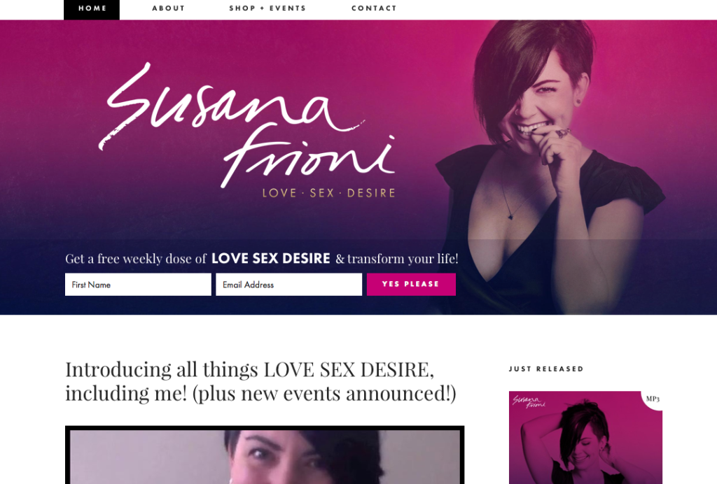 susana's website